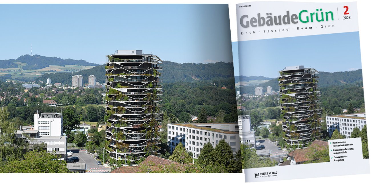 GebäudeGrün 2/2023 - Kommunale Förderinstrumente // Zusammenfassung Artenvielfalt // Grauwasser-Recycling